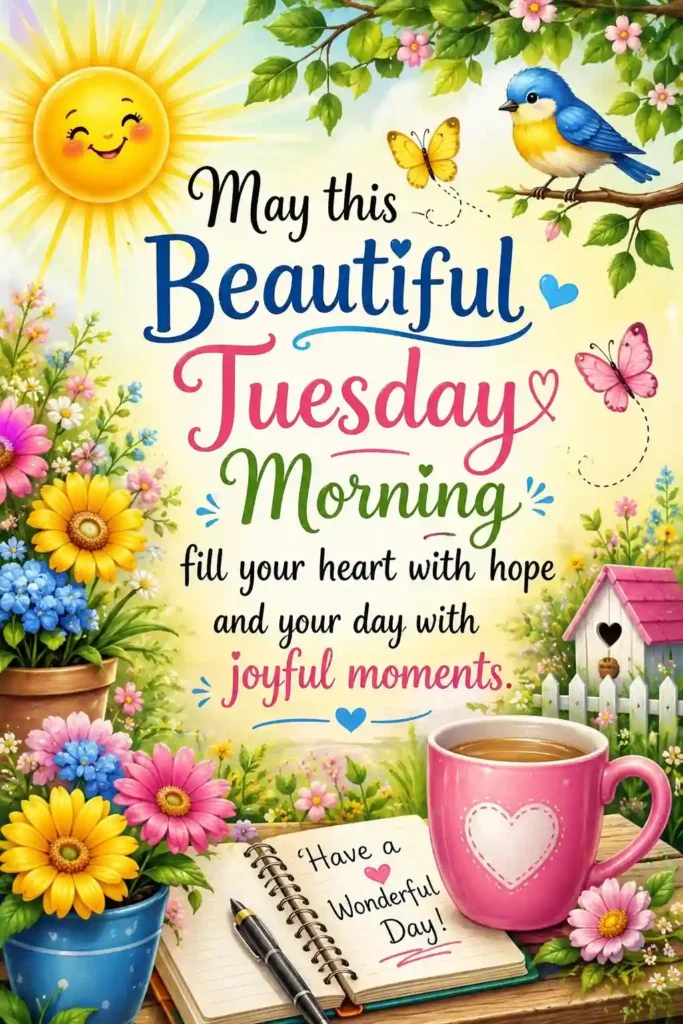 Beautiful Tuesday Morning Blessings