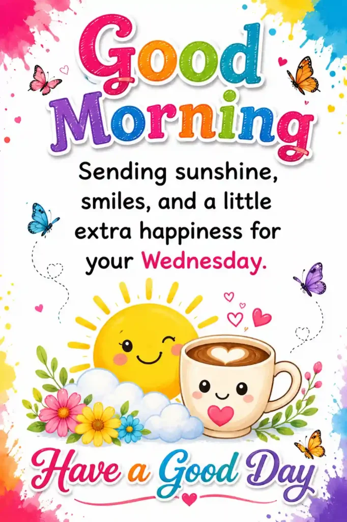 Cute Happy Wednesday Blessings