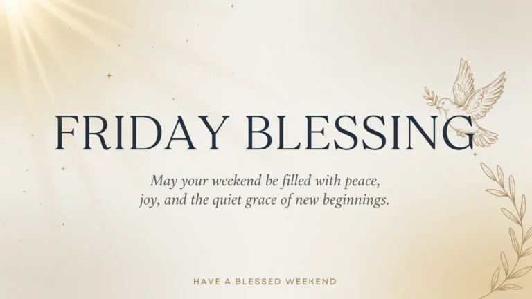 friday blessing