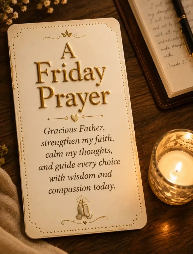 Friday Blessings and Prayers