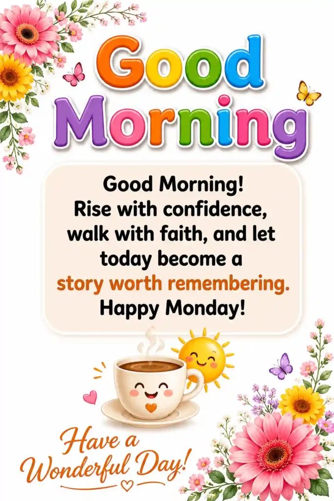 Good Morning Monday Messages