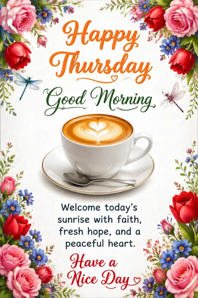 Good Morning Thursday Blessings