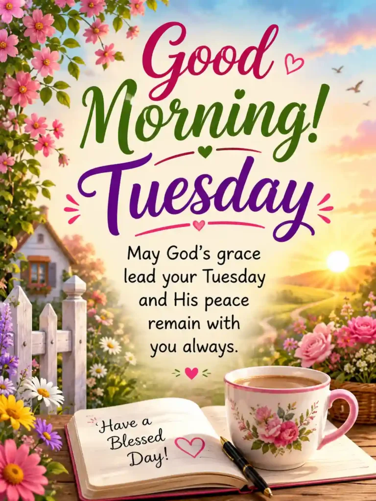 Good Morning Tuesday Blessings and Prayers