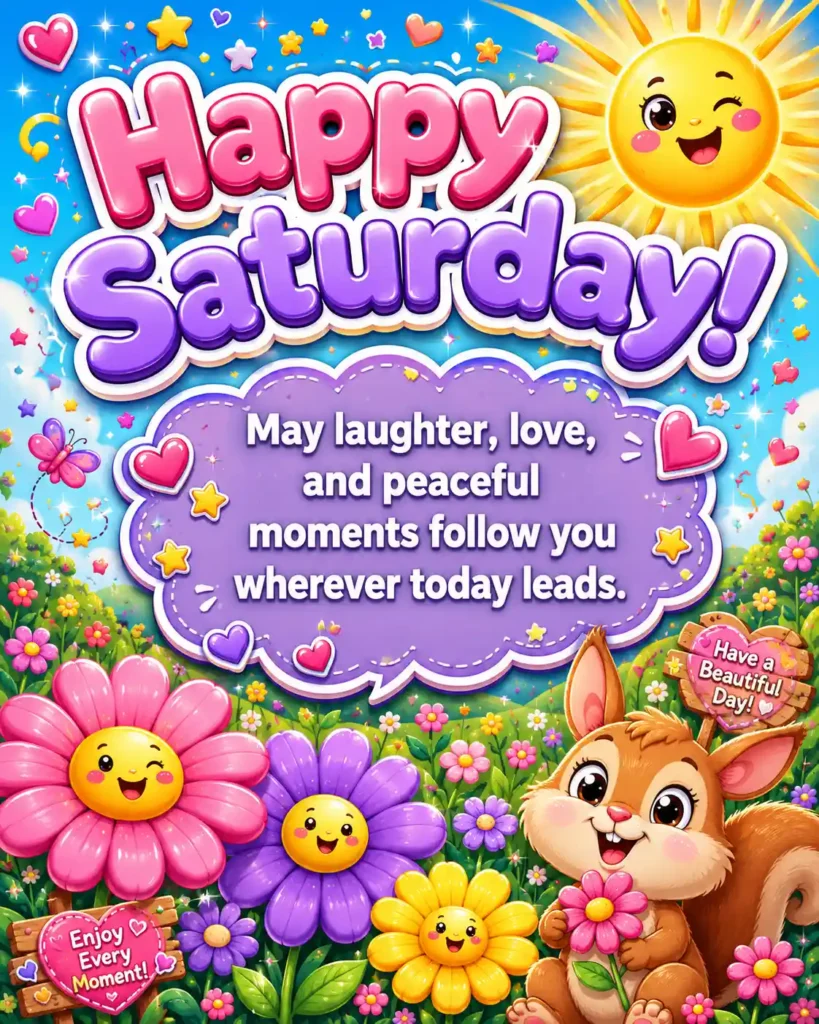 Happy Saturday Blessings