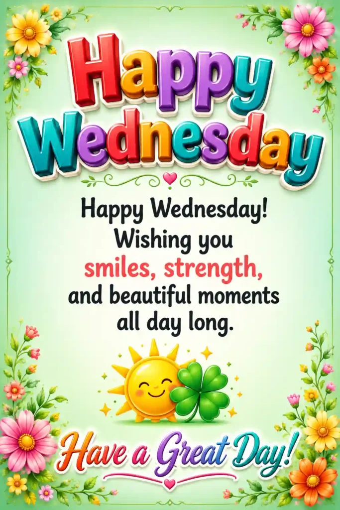 Happy Wednesday Blessings