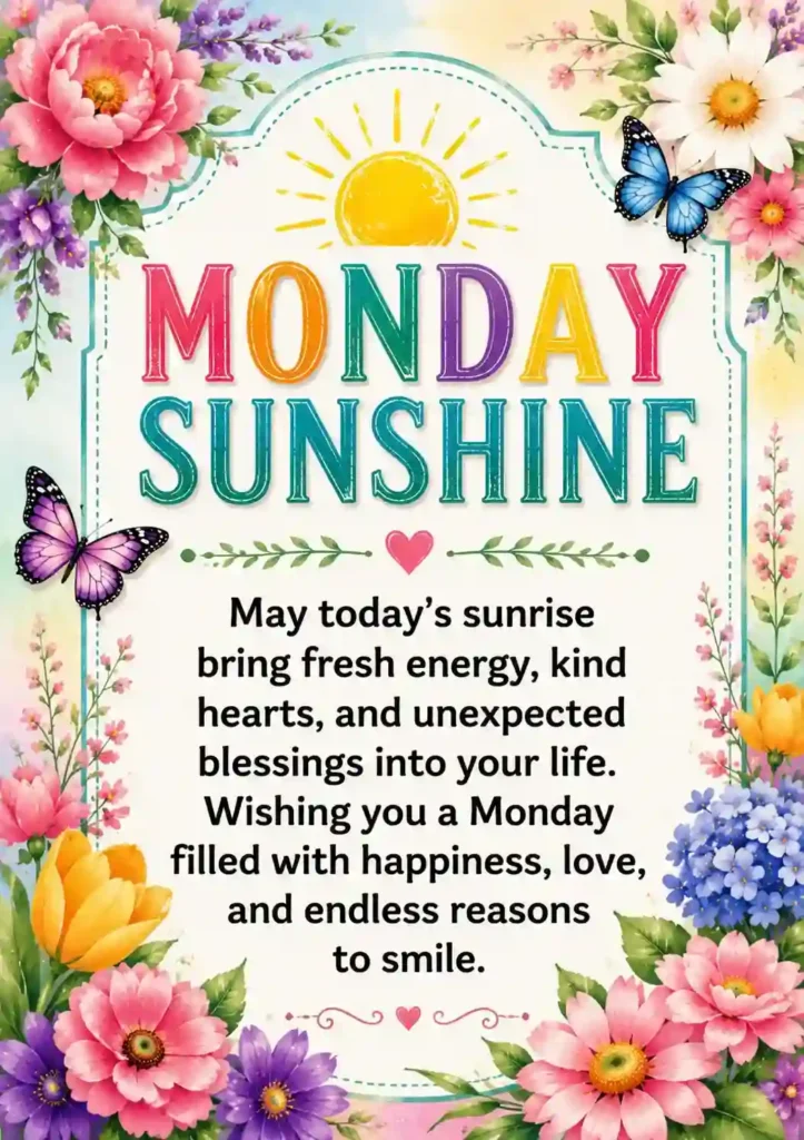 Monday Blessings Images