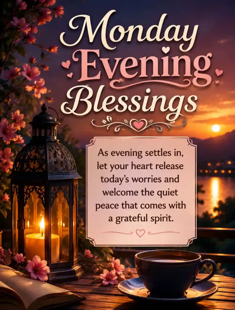 Monday Evening Blessings
