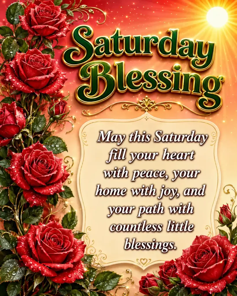 Saturday Blessings Images