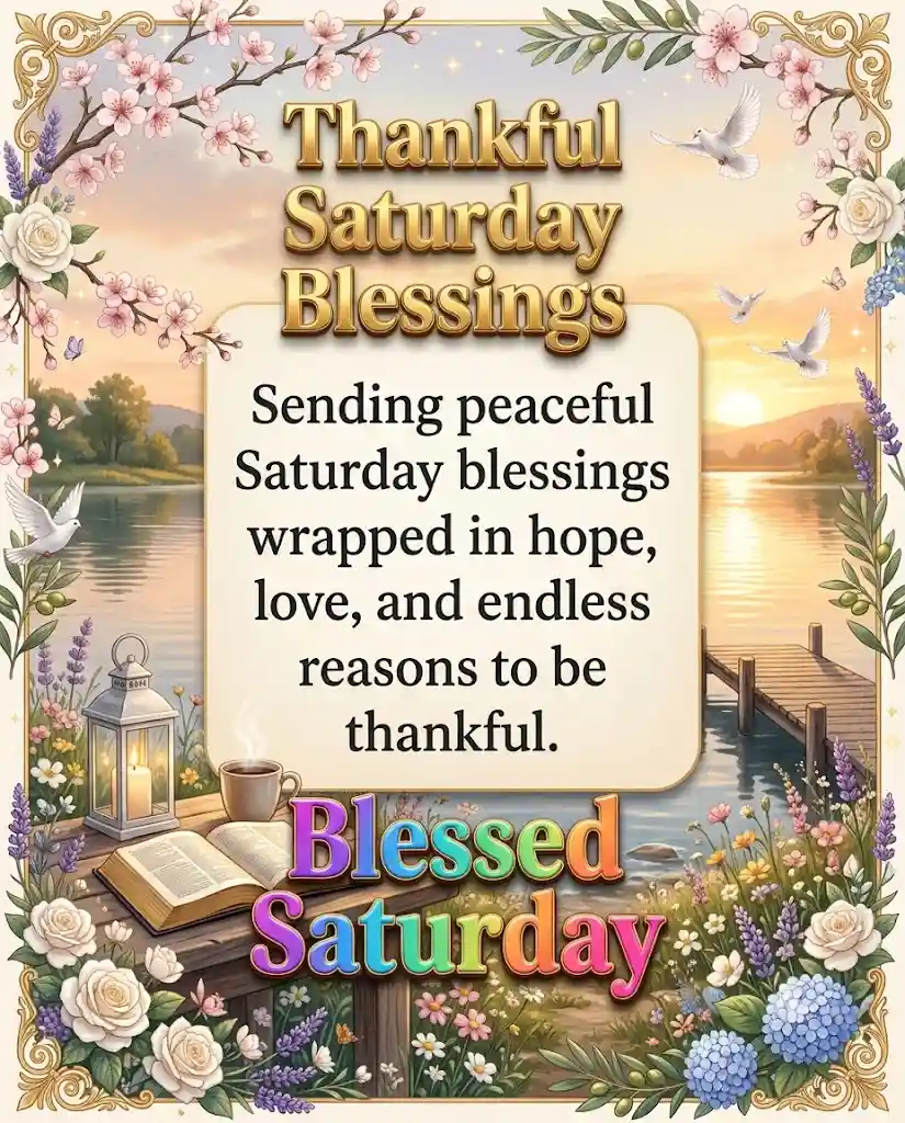 Saturday Blessings Images