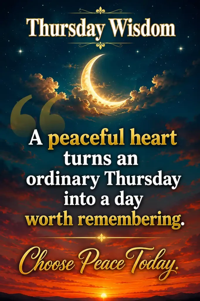 Thursday Blessing Quotes