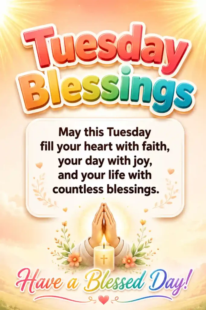 Tuesday Blessings Images