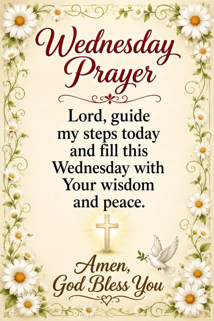 Wednesday Blessings and Prayers