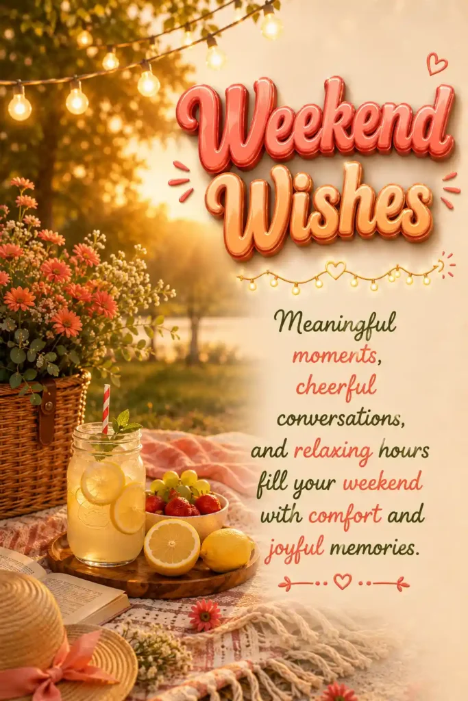 Weekend Friday Blessings