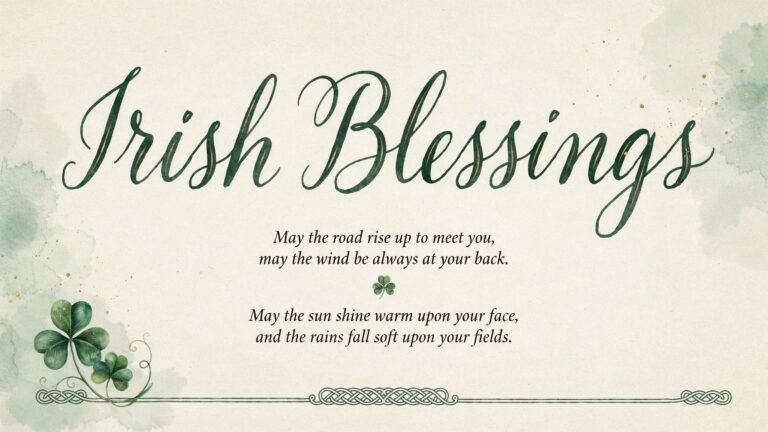 Irish Blessings