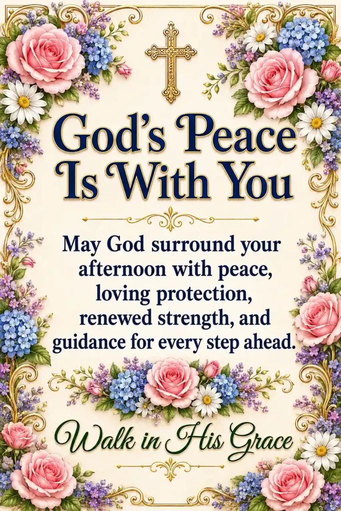 Good Afternoon Blessings and Prayers