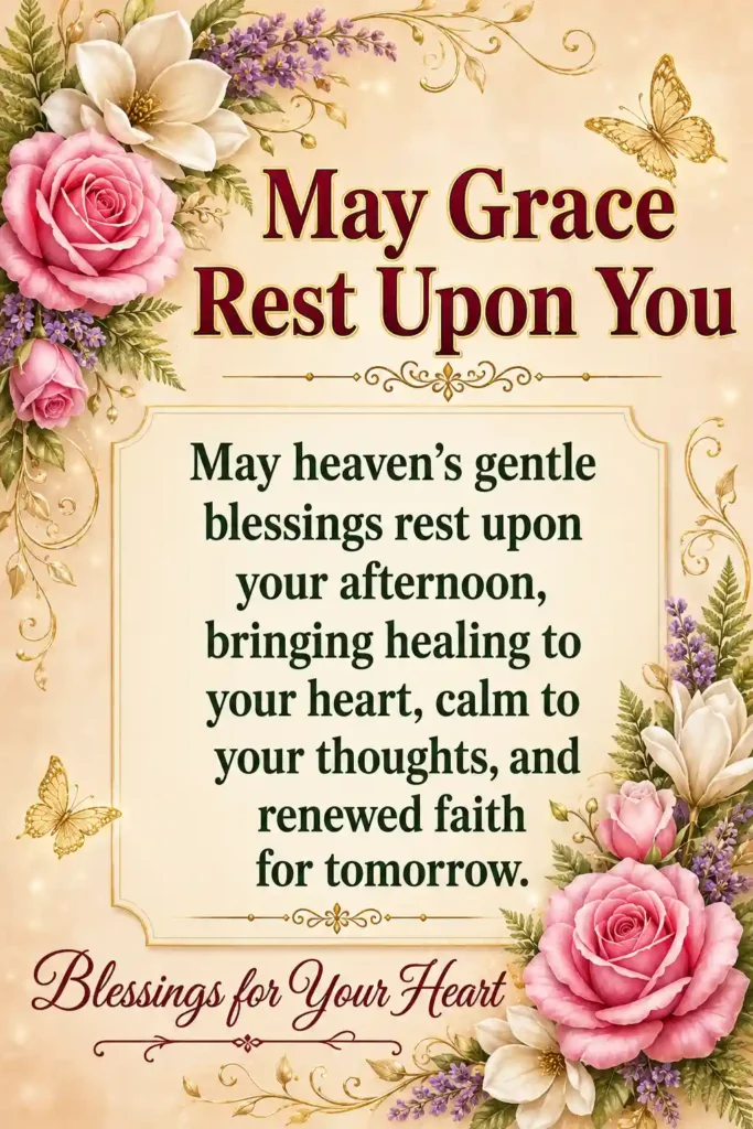 Good Afternoon Blessings Images