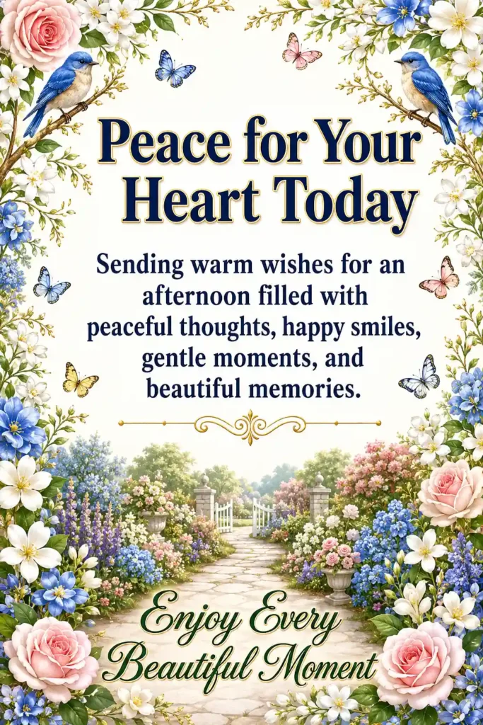 Good Afternoon Blessings Images