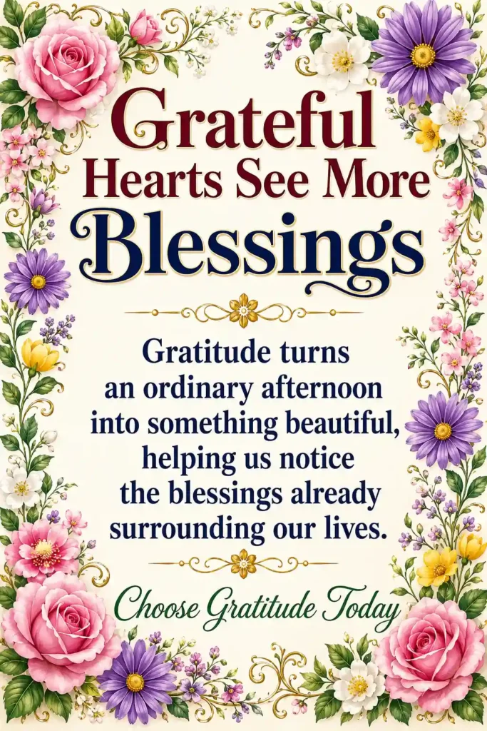 Good Afternoon Blessings Quotes