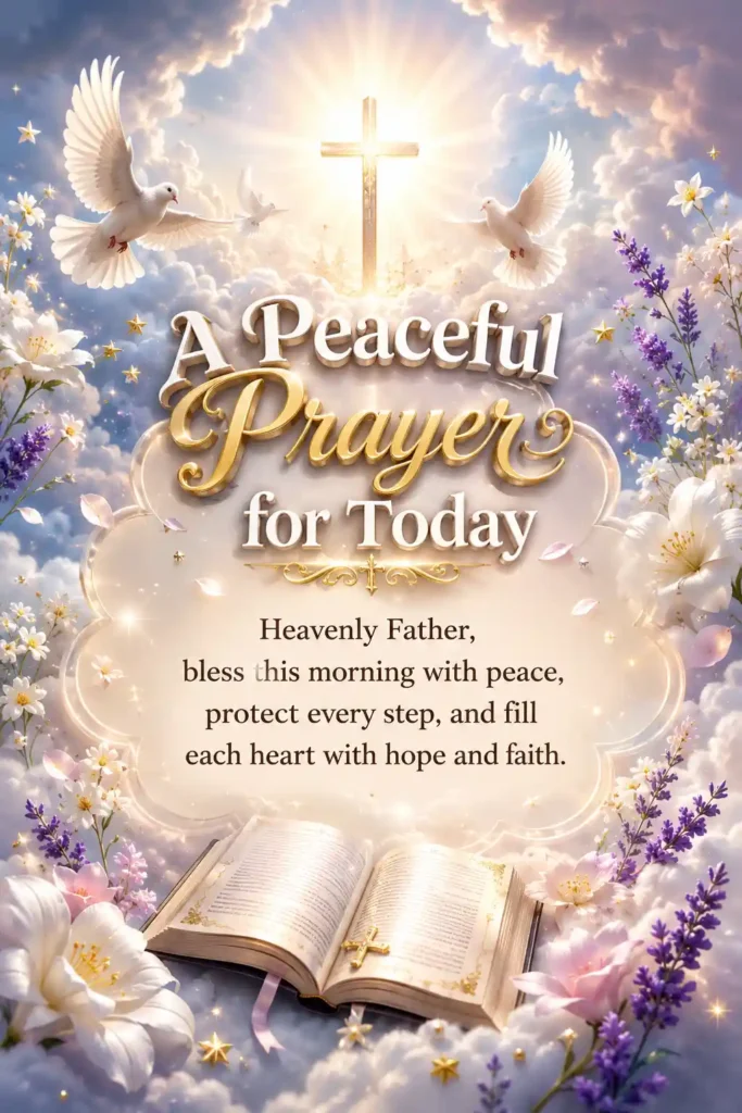 good morning prayers and blessings