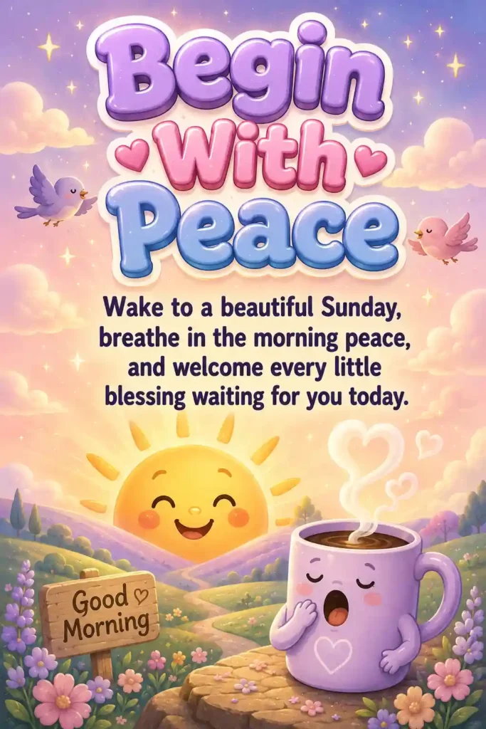 Good Morning Sunday Blessings