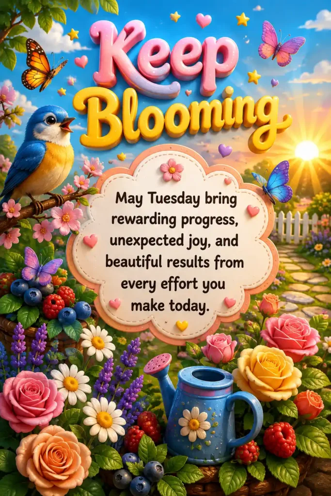 Good Morning Tuesday Blessings