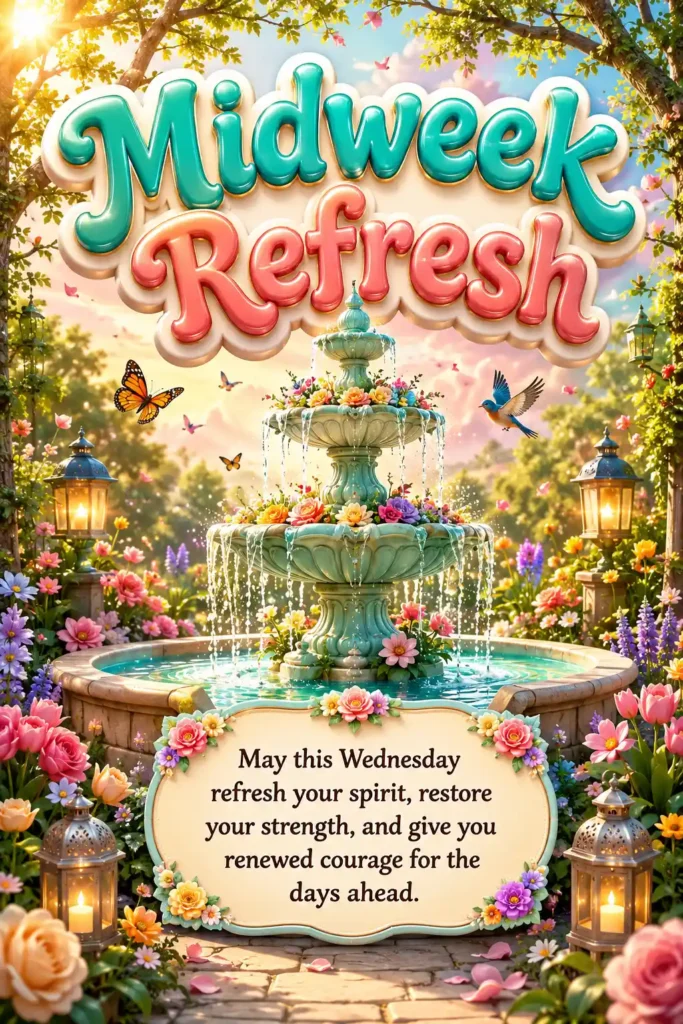 Good Morning Wednesday Blessings