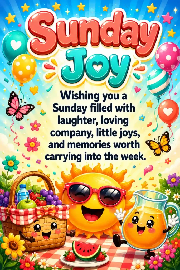 Happy Sunday Blessings