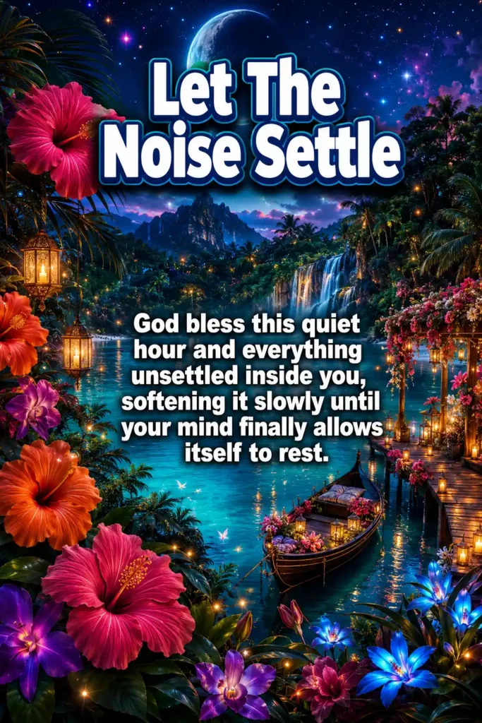 Peaceful Good Night God Bless