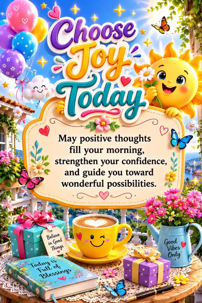 Positive good morning blessings