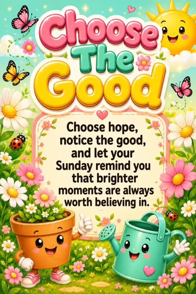 Positive Sunday Blessings