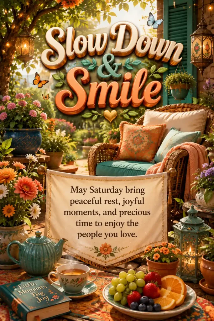 Saturday morning blessings