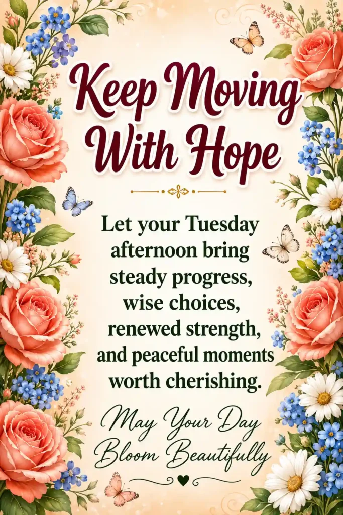 Tuesday Afternoon Blessings