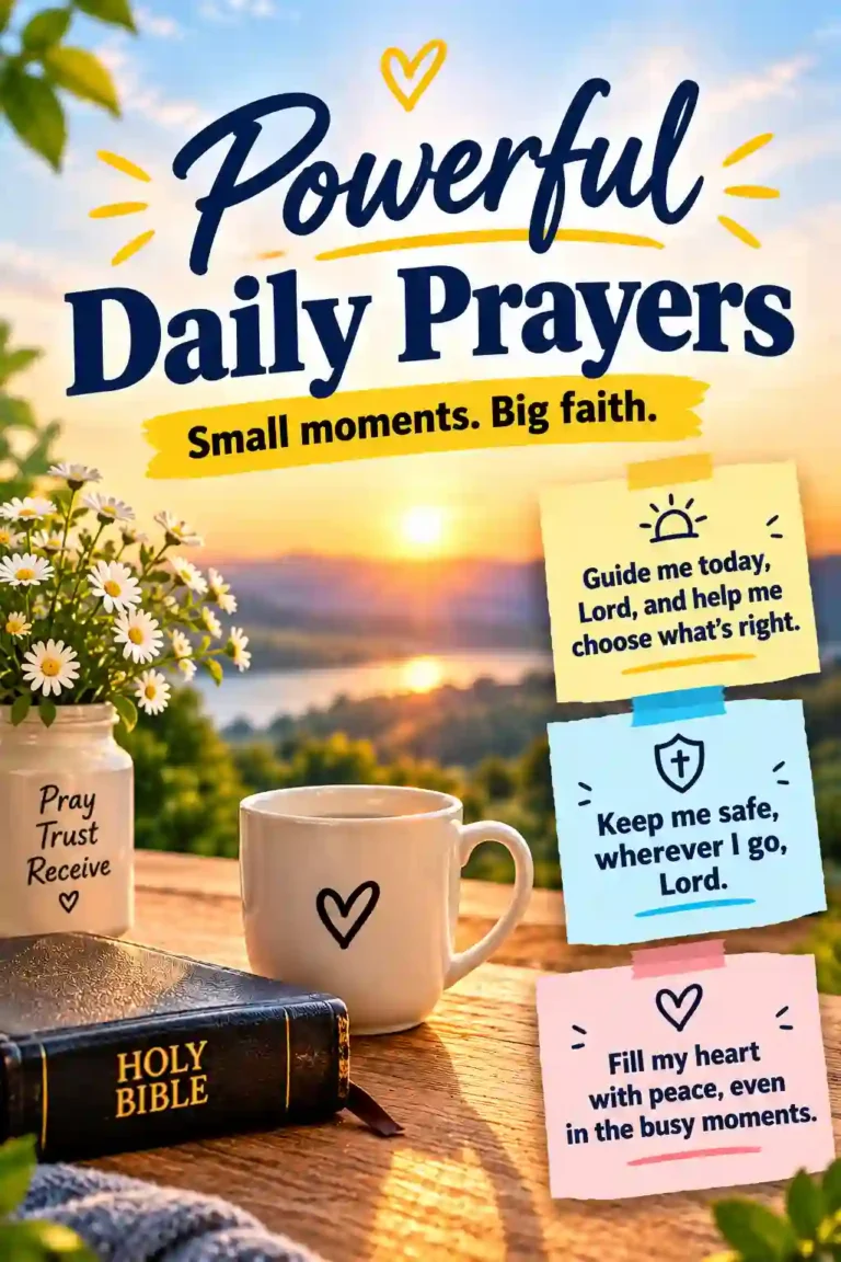 Powerful daily prayers image