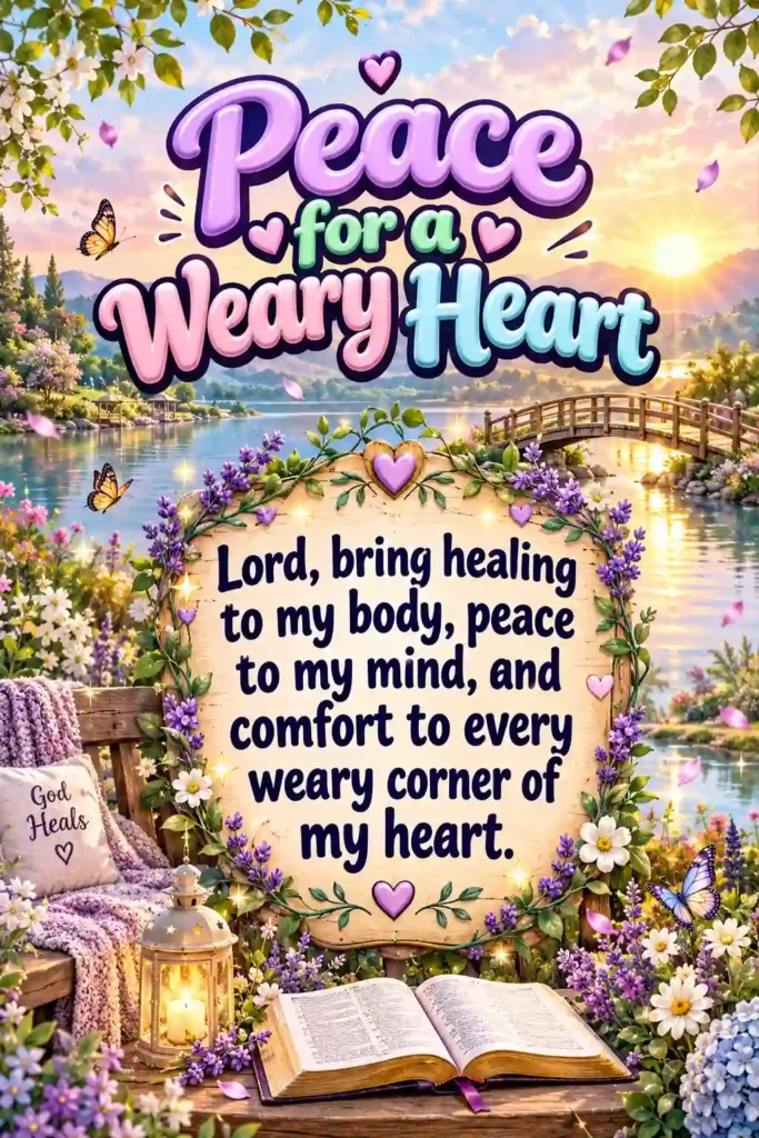 Prayers for Healing, Peace, and Comfort
